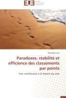 Paradoxes, stabilité et efficience des classements par points