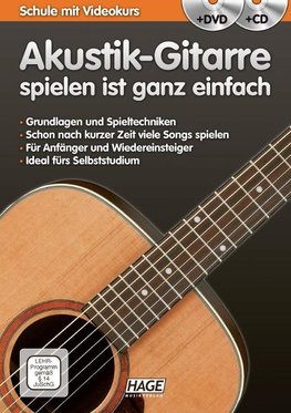 Akustik-Gitarre spielen ist ganz einfach