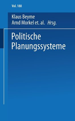 Politische Planungssysteme