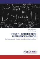 Fourth order finite difference method
