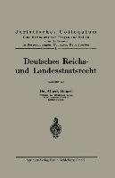 Deutsches Reichs- und Landesstaatsrecht