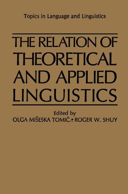The Relation of Theoretical and Applied Linguistics