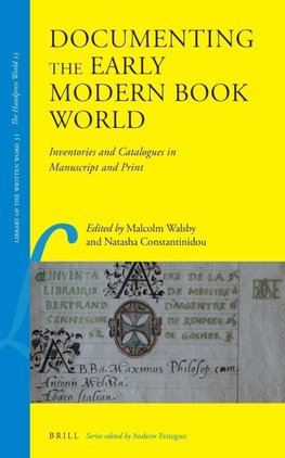 Documenting the Early Modern Book World