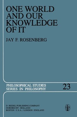 One World and Our Knowledge of It