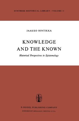 Knowledge and the Known