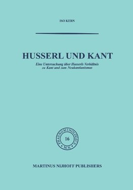 Husserl und Kant