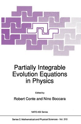 Partially Integrable Evolution Equations in Physics