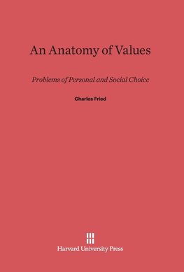 An Anatomy of Values