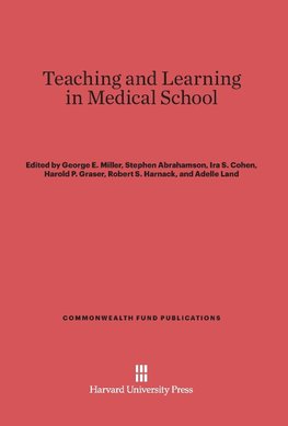 Teaching and Learning in Medical School