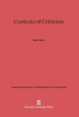 Contexts of Criticism