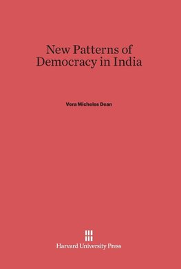 New Patterns of Democracy in India