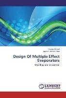 Design Of Multiple Effect Evaporators