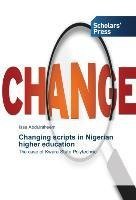 Changing scripts in Nigerian higher education