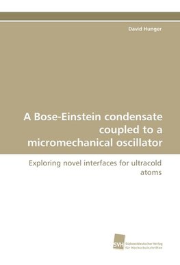 A Bose-Einstein condensate coupled to a micromechanical oscillator