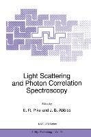 Light Scattering and Photon Correlation Spectroscopy