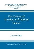 The Calculus of Variations and Optimal Control