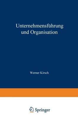 Unternehmensführung und Organisation