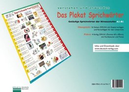 Lernplakat Sprichwörter