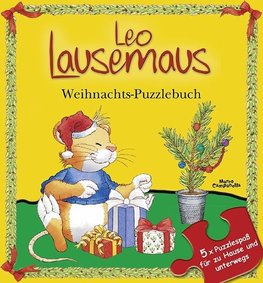 Leo Lausemaus - Weihnachts-Puzzlebuch