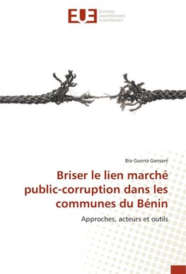 Briser le lien marché public-corruption dans les communes du Bénin
