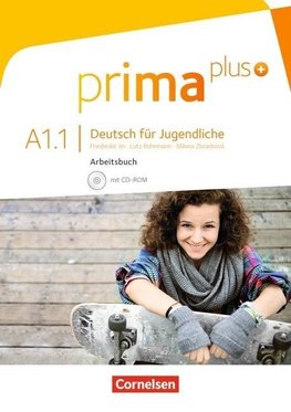 Prima plus A1: Band 01.  Arbeitsbuch mit DVD-ROM