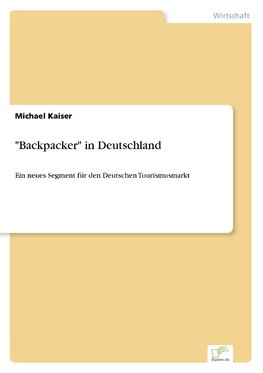 "Backpacker" in Deutschland