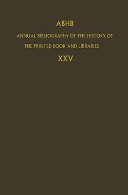 ABHB Annual Bibliography of the History of the Printed Book and Libraries