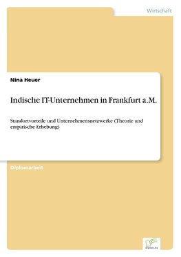 Indische IT-Unternehmen in Frankfurt a.M.