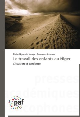 Le travail des enfants au Niger