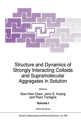 Structure and Dynamics of Strongly Interacting Colloids and Supramolecular Aggregates in Solution