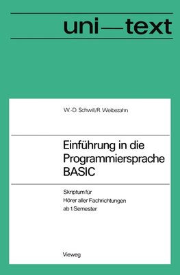 Einführung in die Programmiersprache BASIC
