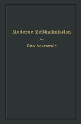 Moderne Zeitkalkulation