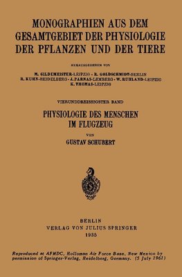 Physiologie des Menschen im Flugzeug