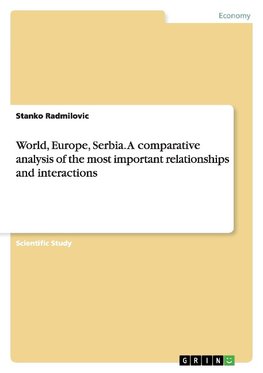 World, Europe, Serbia. A comparative analysis of the most important relationships and interactions