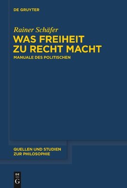 Was Freiheit zu Recht macht