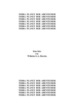 Terra, Planet der Abenteurer