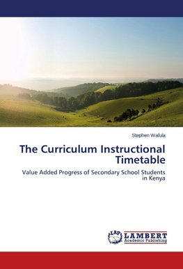 The Curriculum Instructional Timetable