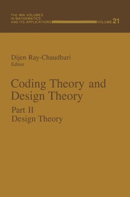 Coding Theory and Design Theory
