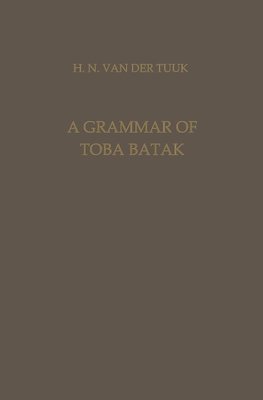 A Grammar of Toba Batak