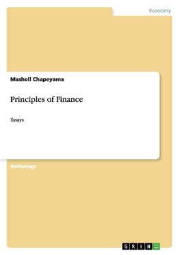Principles of Finance