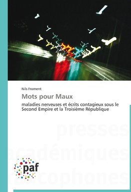 Mots pour Maux