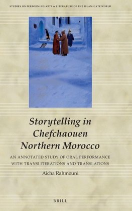 Storytelling in Chefchaouen Northern Morocco
