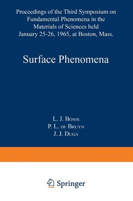 Surface Phenomena