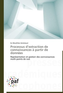 Processus d'extraction de connaissances à partir de données