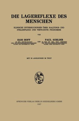 Die Lagereflexe des Menschen