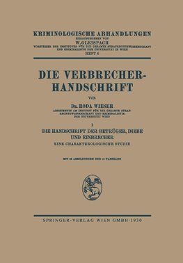 Die Verbrecher-Handschrift