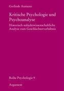 Kritische Psychologie und Psychoanalyse.