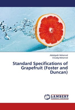 Standard Specifications of Grapefruit (Foster and Duncan)