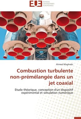 Combustion turbulente non-prémélangée dans un jet coaxial