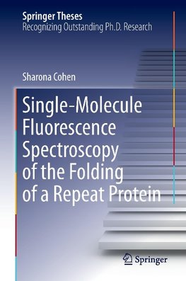 Single Molecule Fluorescence Spectroscopy of the Folding of a Repeat Protein